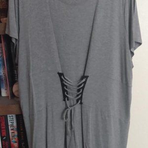 Torrid Super Soft Corset Tee sz 3